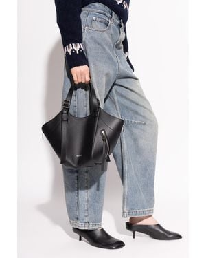 Loewe 'Hammock Flip Medium' Shoulder Bag - Gray