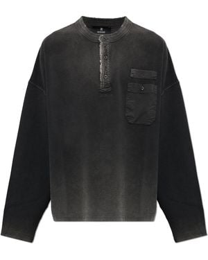 Represent Crew Neck Sweatshirt - Black