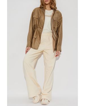 Moncler Jacket Agax - Natural