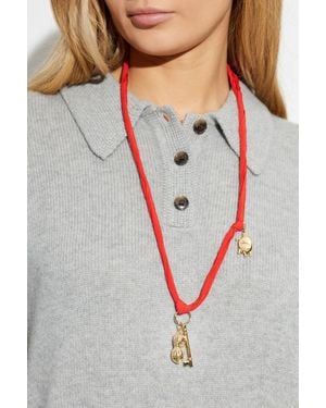 Givenchy Necklace With Pendants - Gray
