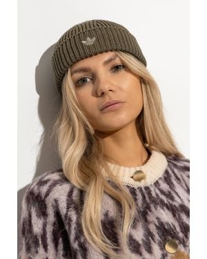 adidas Originals Cap With Embroidered Logo - Brown