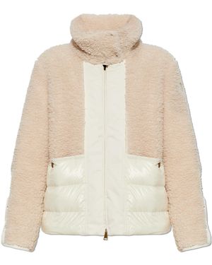 Moncler 'Glorieux' Down Jacket - Natural