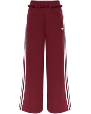 adidas Originals Wide-Leg Joggers - Red