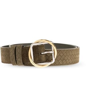 Jacquemus Suede Belt - Green