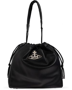 Vivienne Westwood "Hilary" Bucket Bag - Black