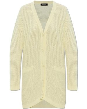 Fabiana Filippi Cardigan With Pockets - White