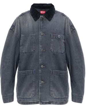 DIESEL Denim Jacket 'D-Stack-U- - Blue