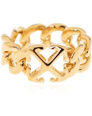 Off-White c/o Virgil Abloh Brass Ring - Metallic