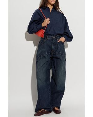 Loewe Wide-Leg Jeans - Blue
