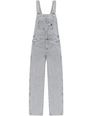 Carhartt Denim Overalls - White