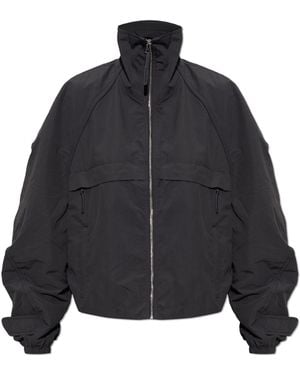 Acne Studios Jacket With A Stand-Up Collar - Black