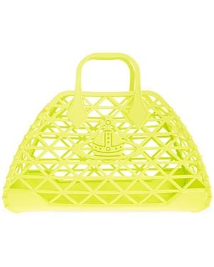 Vivienne Westwood 'X-Ray' Shopper Bag - Yellow