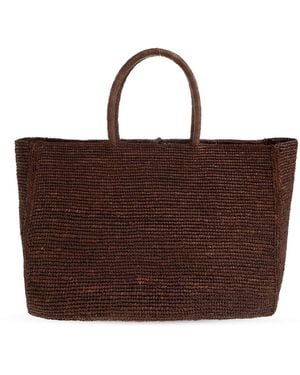 LIE STUDIO 'Charlotte Large' Bag - Brown