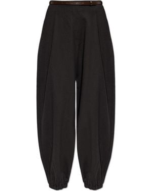 Max Mara Wool Pants 'Pergola' - Black