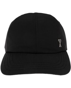 Ami Paris Baseball Cap - Black