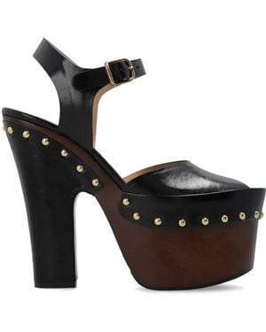 Chloé 'Meret' Platform Sandals - Black