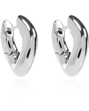 Balenciaga Brass Earrings - Blue