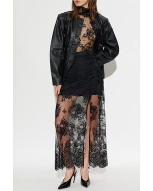 Gestuz Lace Blouse 'Gzruby' - Black