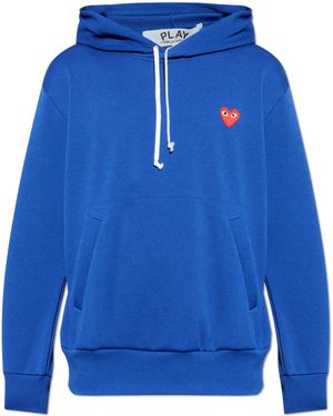 COMME DES GARÇONS PLAY Hoodie - Blue