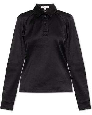 JW Anderson Shirt With Collar - Black