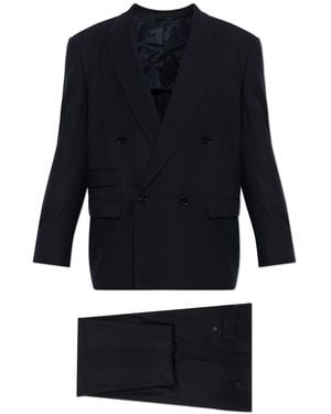 Giorgio Armani Wool Suit - Black