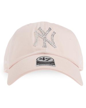 Sporty & Rich Cap With Visor From The '47 & The New York Yankees' Collection - Pink