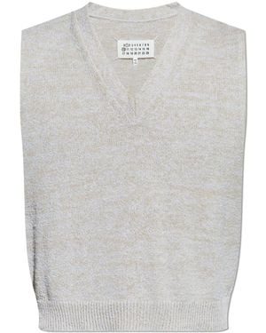 Maison Margiela Cotton Vest - White