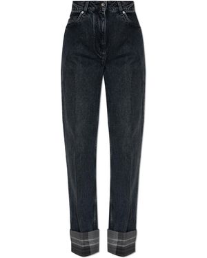 Ferragamo Straight-Leg Jeans - Black