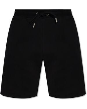 Ami Paris Logo Shorts - Black