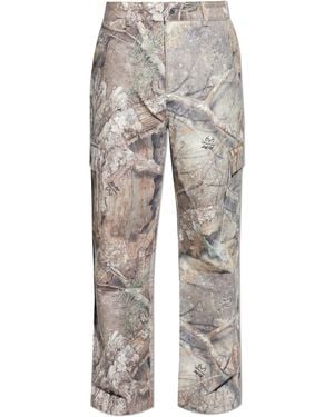 Represent Printed Trousers - Grey