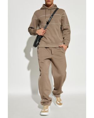 Emporio Armani Hoodie, - Natural
