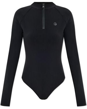 Coperni Long-Sleeve Bodysuit - Black