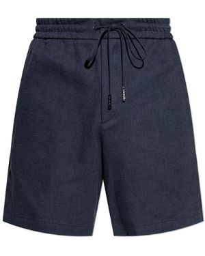 Iceberg Shorts With An Appliqué On The Pocket - Blue