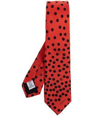 Moschino Silk Tie - Red