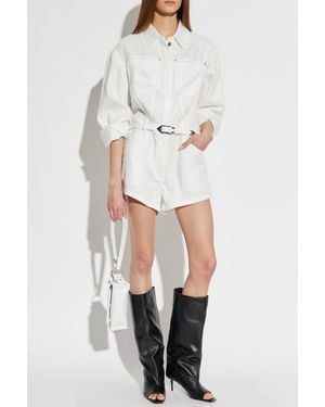 IRO Denim Jumpsuit 'Anneso' - White