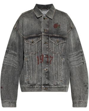 Balenciaga Denim Jacket - Grey