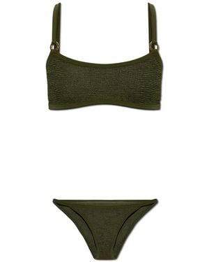Hunza G Two-Piece Swimsuit 'Iris' - Green