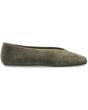 COACH Suede Ballet Flats 'Houston' - Green