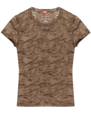 DIESEL Lace Top Kasia-Utlt - Brown