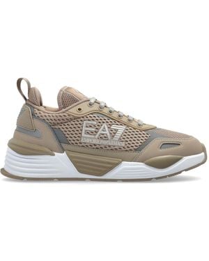 EA7 Sports Shoes With Logo - Grey