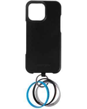 Balenciaga Case For Iphone 16 Pro Max - Black