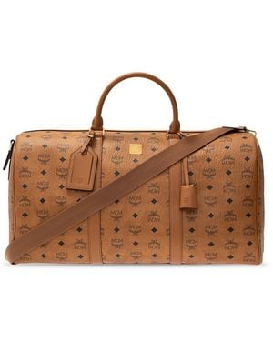 MCM Handbag With Logo - Brown