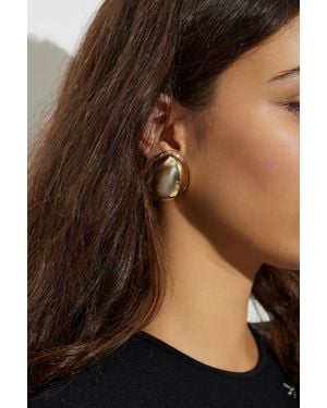 Givenchy Brass Earrings - Black