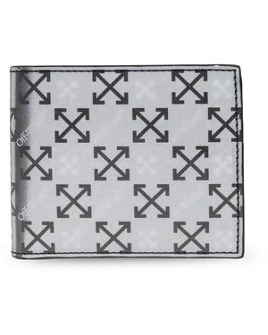 Off-White c/o Virgil Abloh Leather Folding Wallet - White