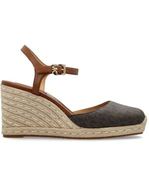 MICHAEL Michael Kors Wedge Shoes 'Kenzie' - Natural