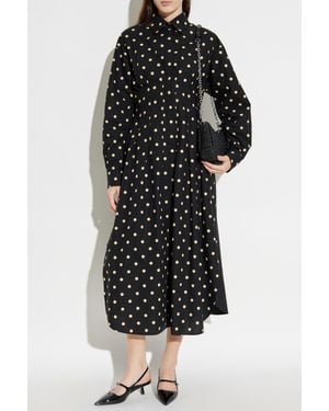 Moschino Dress With Polka Dot Pattern - Black