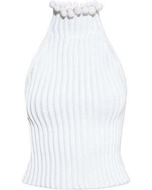 Alaïa Sleeveless Top - White
