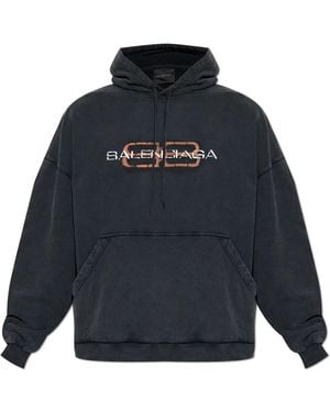 Balenciaga Hoodie - Blue