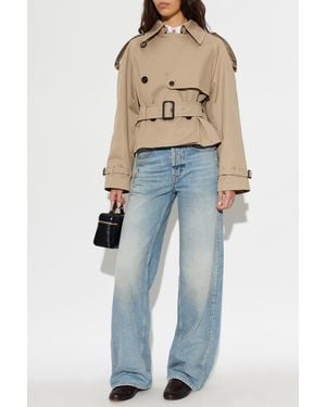 Burberry 'Pembrokeshire' Trench Coat - Blue