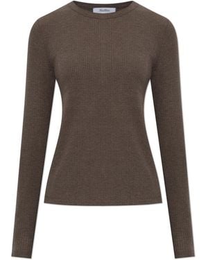 Max Mara Top 'Salmone' - Brown